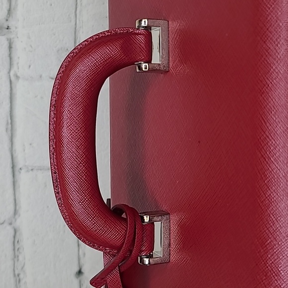 Prada Beauty Train Case Saffiano Travel in Ruby - Picture 8 of 17